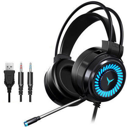 King G60 Wired Gaming Headset with 7.1 Channel Surround Sound for Desktop and Laptop Use
