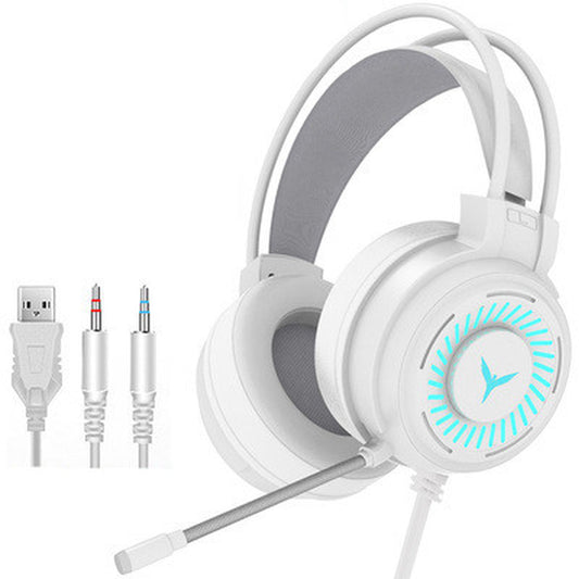 King G60 Wired Gaming Headset with 7.1 Channel Surround Sound for Desktop and Laptop Use