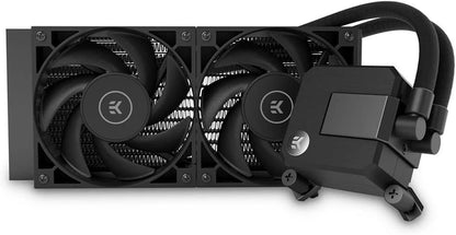 AIO Basic 240Mm All-In-One Liquid CPU Cooler with -Vardar High-Performance PMW Fans, Water Cooling Computer Parts, 120Mm Fan, Intel 115X/1200/2066, AMD AM4
